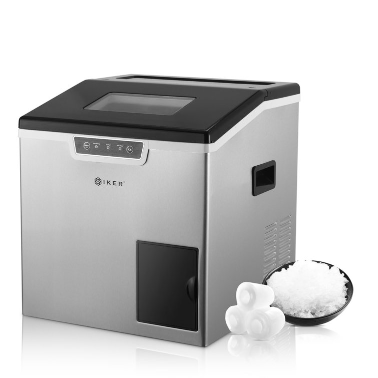 IKER 44 Lb. lb. Daily Production Clear Ice Portable Ice Maker Wayfair